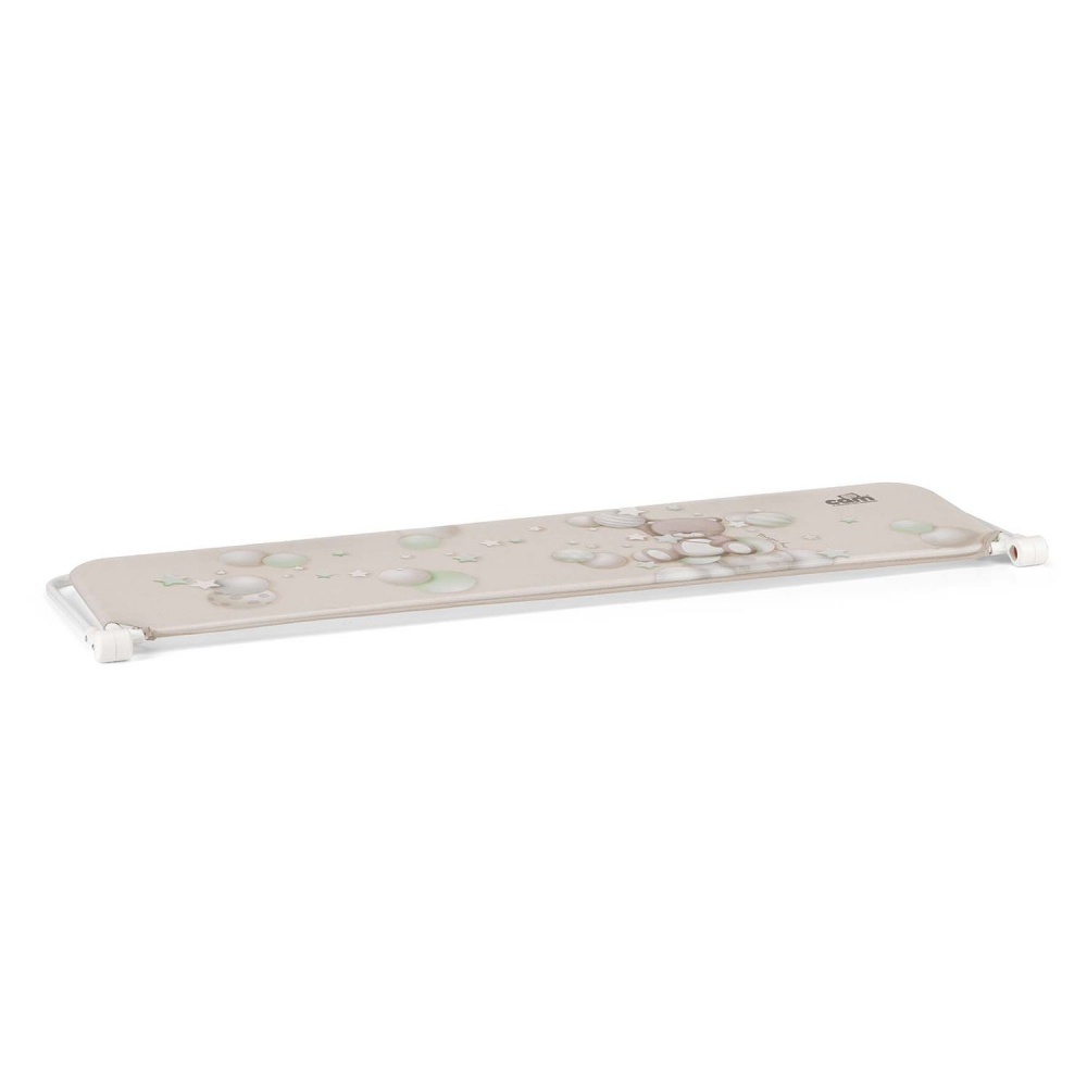 Bariera protectie pat Cam, 150 cm, Bej