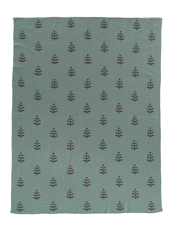 Patura Fine Knitted Leaves Fresk Bumbac Organic