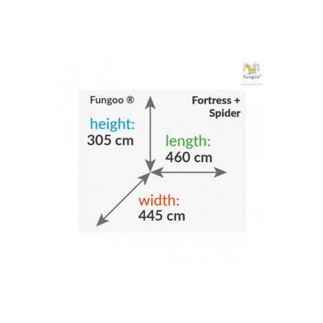 Complex Joaca Fungoo Spider Fortress, Lemn - imagine 12
