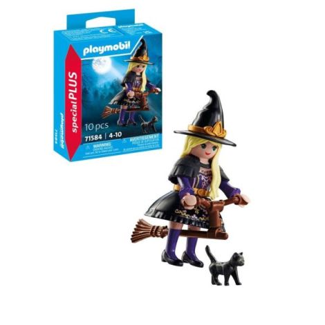 Playmobil Vrajitoare cu Pisica - Jucarie Creativa - imagine 3