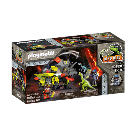 Playmobil Robot Dinozaur - Jucărie Luptă Dino - imagine 5