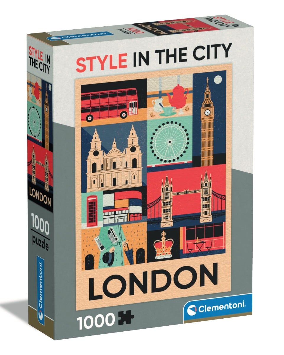 Puzzle Clementoni London 1000 piese | Relaxare și distracție