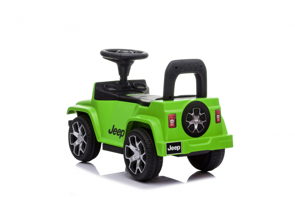 Masinuta Jeep Rubicon Green, fara pedale, cu muzica - imagine 4
