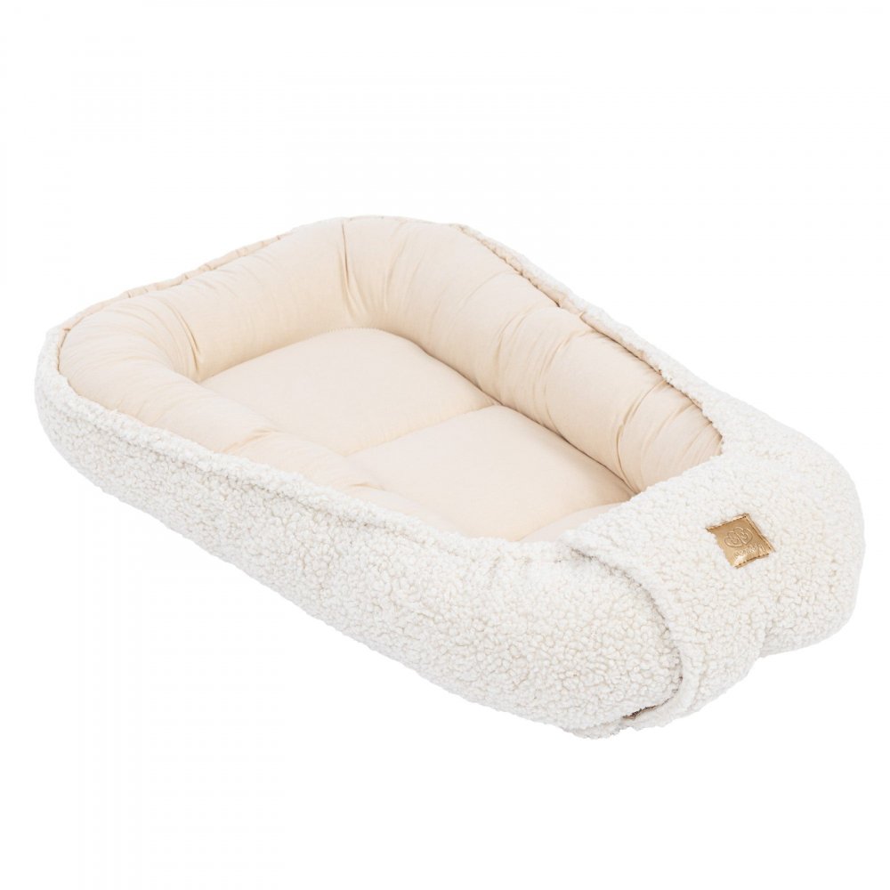 Babynest MeowBaby Bearly White - Siguranta si Confort - imagine 4