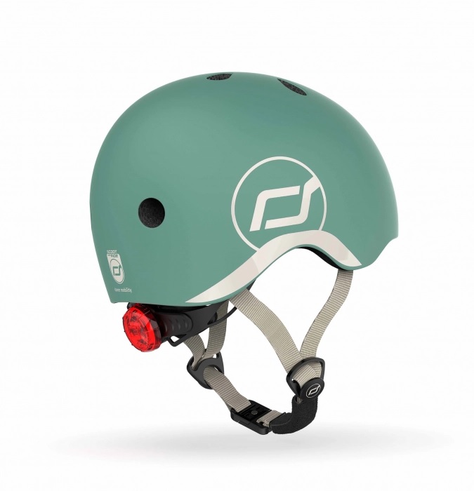 Casca Protectie Copii Scoot and Ride Forest - imagine 3