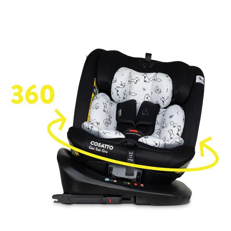 Scaun auto Cosatto Get Set Gro 360° I-Size