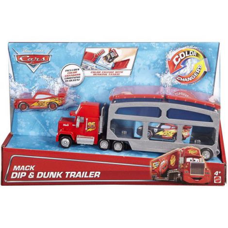 Cars Mack Transportatorul Mattel | Schimbă Culorile