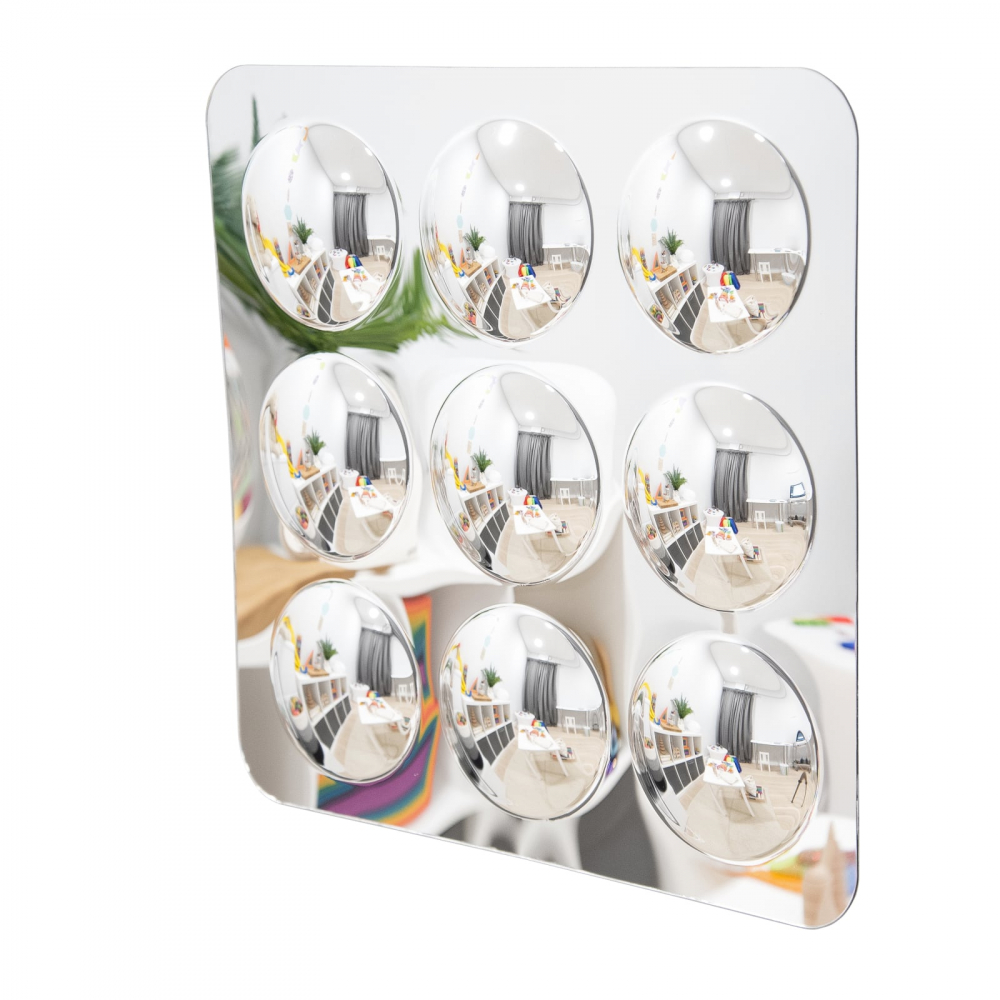 Oglinda Acrilica TickiT 9 Cupole - Sigură pentru Copii - imagine 5