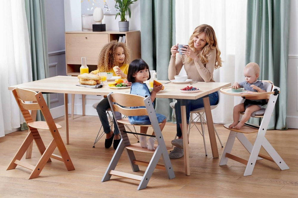 Scaun 3 în 1 Kinderkraft Enock Wooden - imagine 5