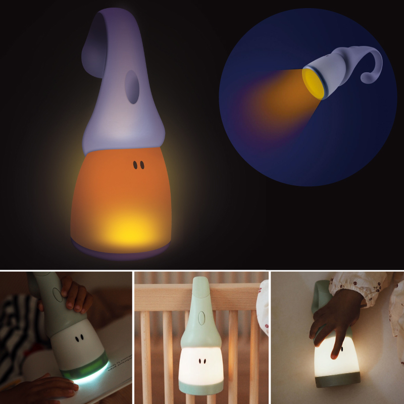 Lampa Portabila Beaba Pixie Torch Verde - imagine 3