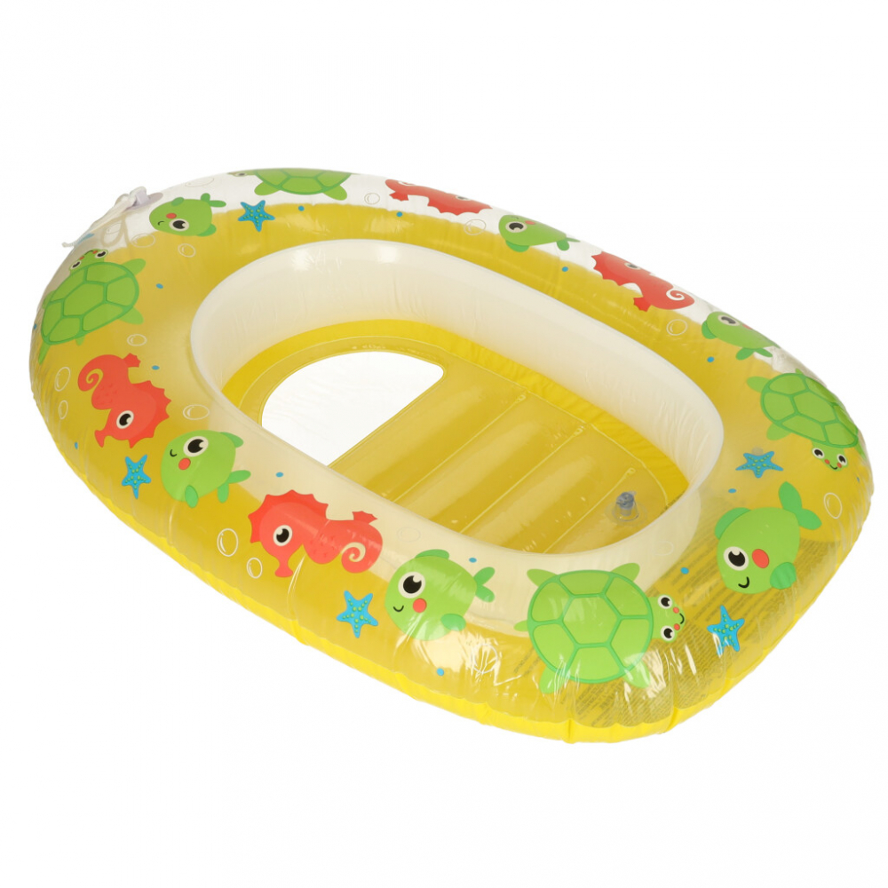Barcă Gonflabilă Copii 102x69cm Galbenă Bestway - imagine 5