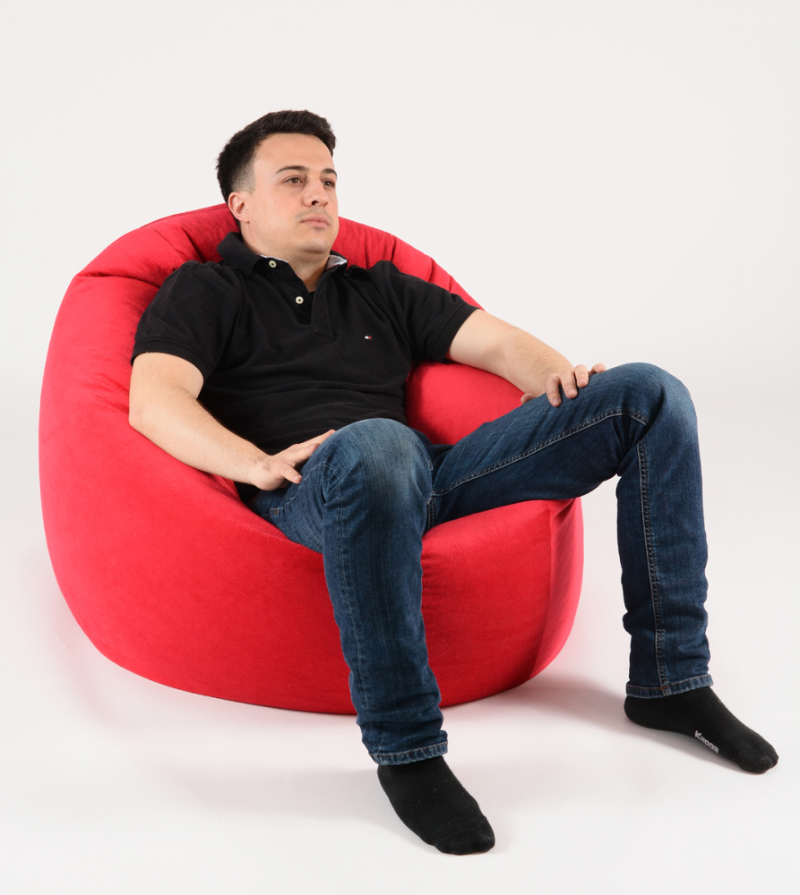 Fotoliu Relaxo XL Raspberry | Pufrelax - imagine 2