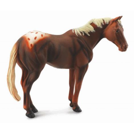 Armăsar Castaniu Collecta - Figurină Detaliată