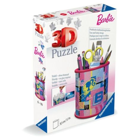 Puzzle 3D Barbie Suport Pixuri Ravensburger - imagine 3