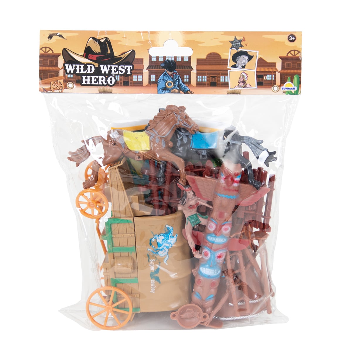 Set Figurine Cowboy Wild West Hero - Aventură Vestul Sălbatic