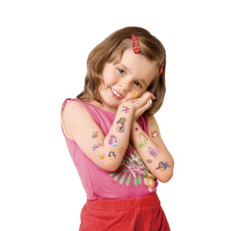Tatuaje Printesa Avenir cu Inserții Metalizate - imagine 2