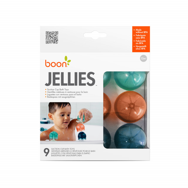 Jucării de baie Jellies Meduze cu ventuze Boon - imagine 5