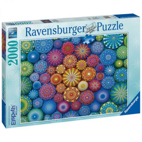Ravensburger Mandala Curcubeu 2000 piese - Relaxare - imagine 3