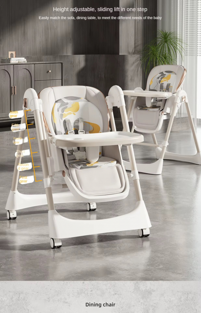 Scaun Masa Little Mom Multifuncțional, Pliabil - imagine 5