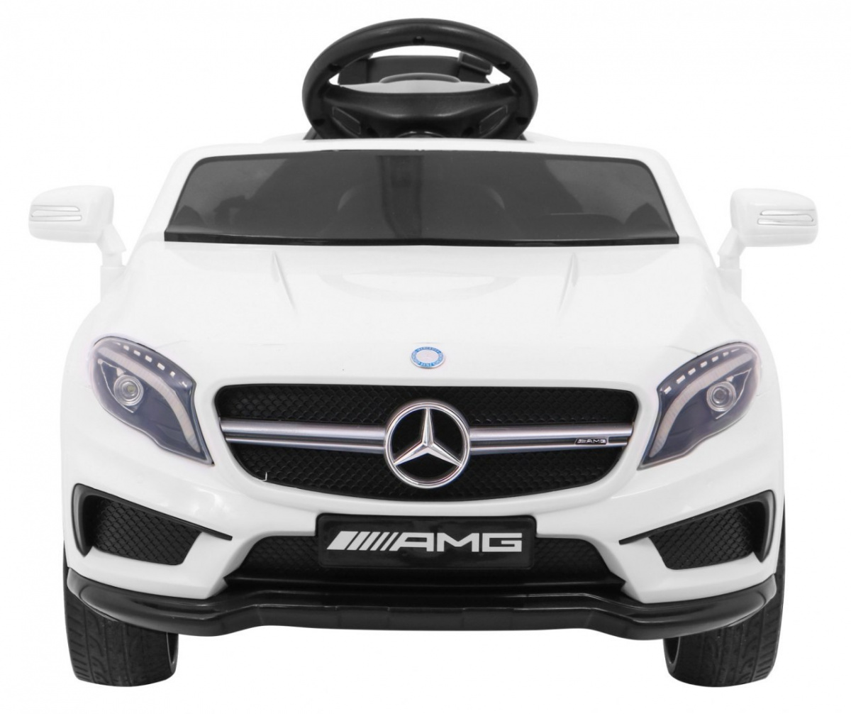 Masinuta Electrica Mercedes-AMG GLA45 Alba - imagine 3