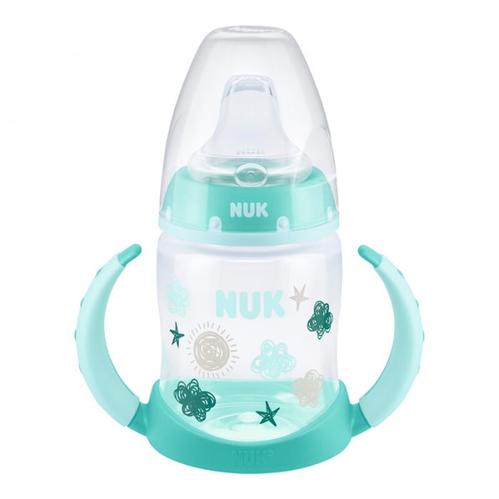 Biberon Nuk First Choice Control Temperatura, 150 ml, Vernil