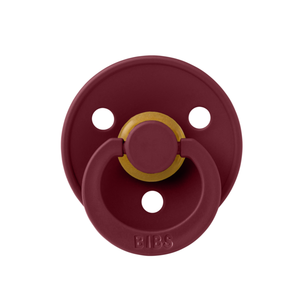 Suzeta Bibs Colour Latex, Tetină Rotundă, 0 luni+, Elderberry - imagine 3