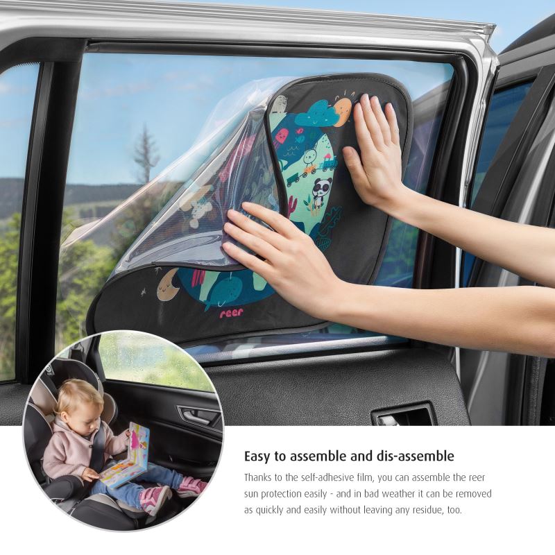 Set Parasolare Auto Reer TravelKid Sun - imagine 4