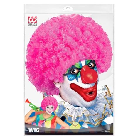 Peruca Clown Roz Widmann | Costum perfect petreceri - imagine 4