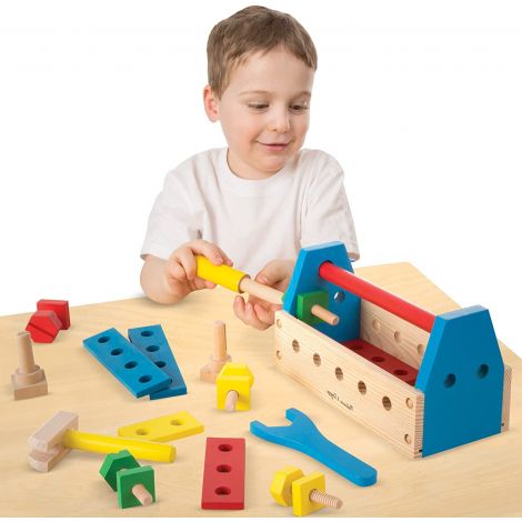 Ladita Scule Melissa & Doug | Jucarie Lemn Creativa - imagine 5
