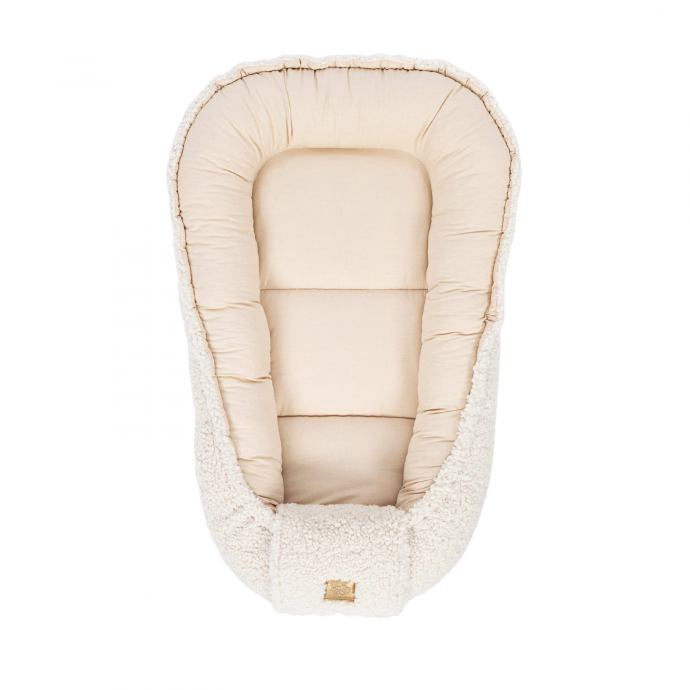 Babynest MeowBaby Bearly White - Siguranta si Confort - imagine 3
