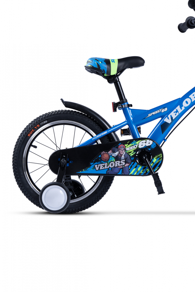 Velors V1601A Bicicleta Copii 16 inch Albastru - imagine 3