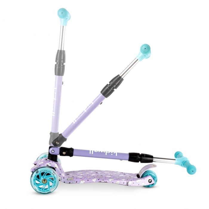 Trotineta Kidwell Vento Kitty Pliabilă cu LED - imagine 7