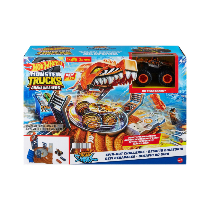 Hot Wheels Monster Truck Arena Smashers Spin-Out