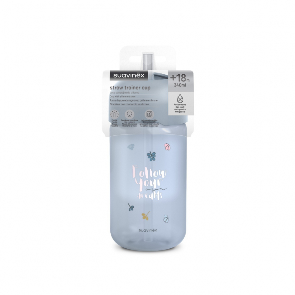 Suavinex Bears Sticla Apa 340ml Anti-Picurare - imagine 2