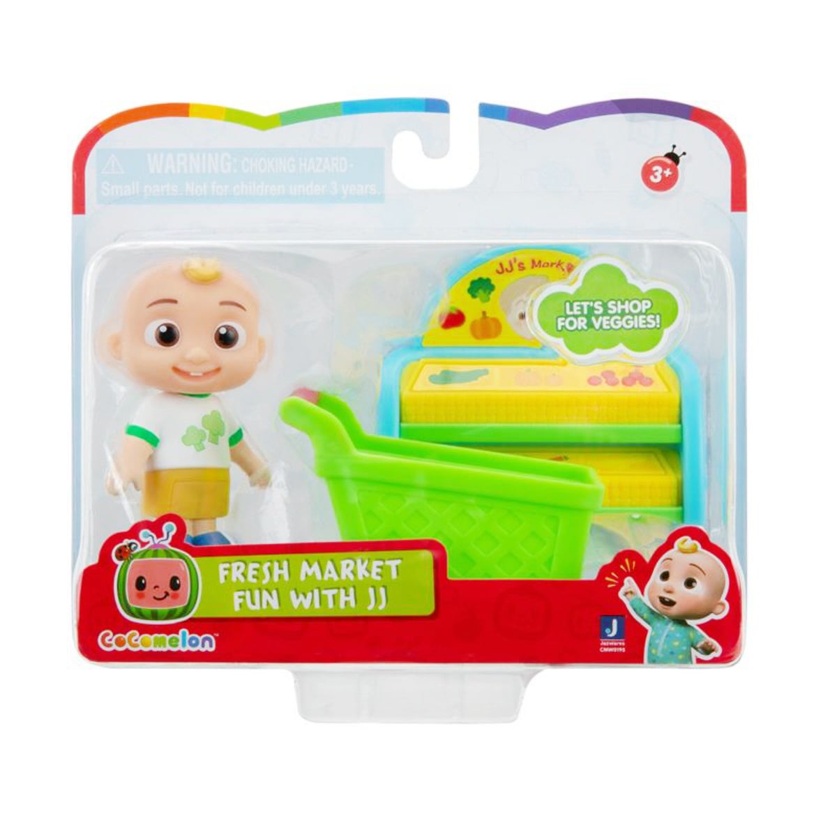 Set Figurina Cocomelon JJ cu Accesorii și Cărucior