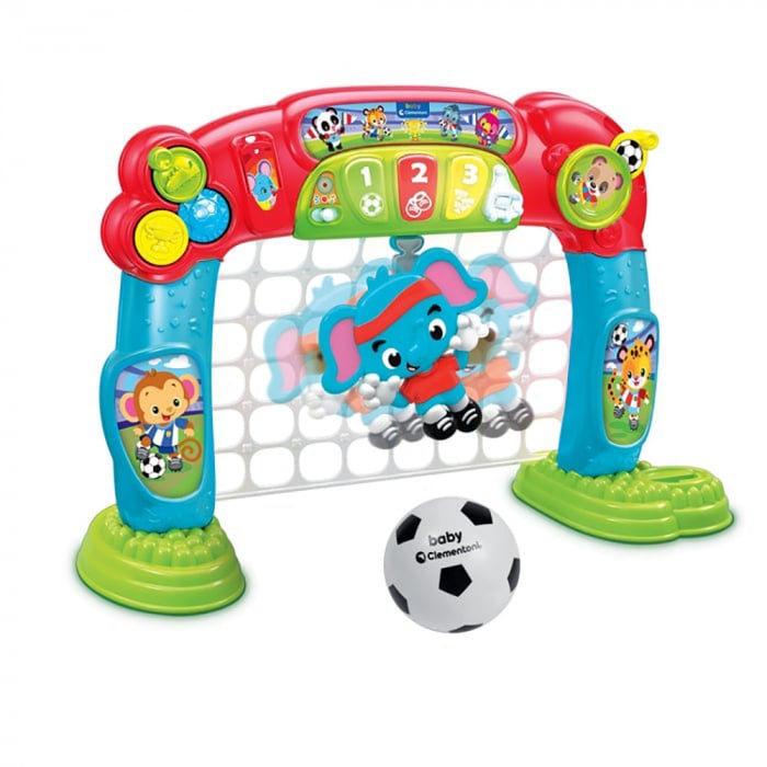Baby Clementoni Poarta de Fotbal Interactiva