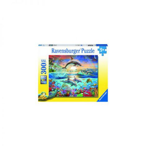 Puzzle Ravensburger Paradisul Delfinilor 300 piese