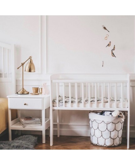 Patut Co-Sleeping Woodies cu Saltea Cocos - imagine 8