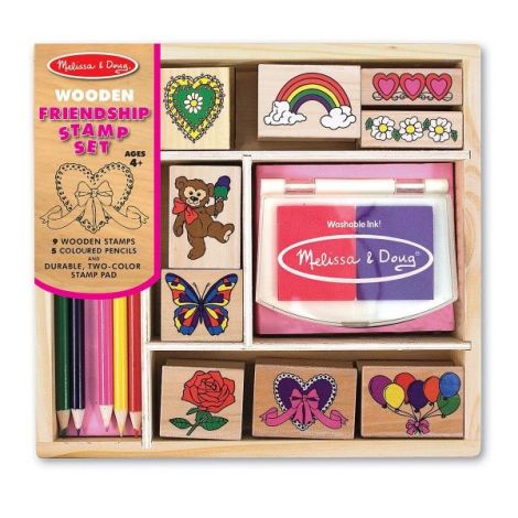Set Stampile Prietenie Melissa & Doug - Creativitate - imagine 2