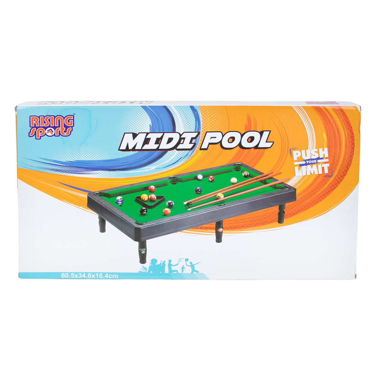 Set Biliard Rising Sports 60 cm pentru Acasă