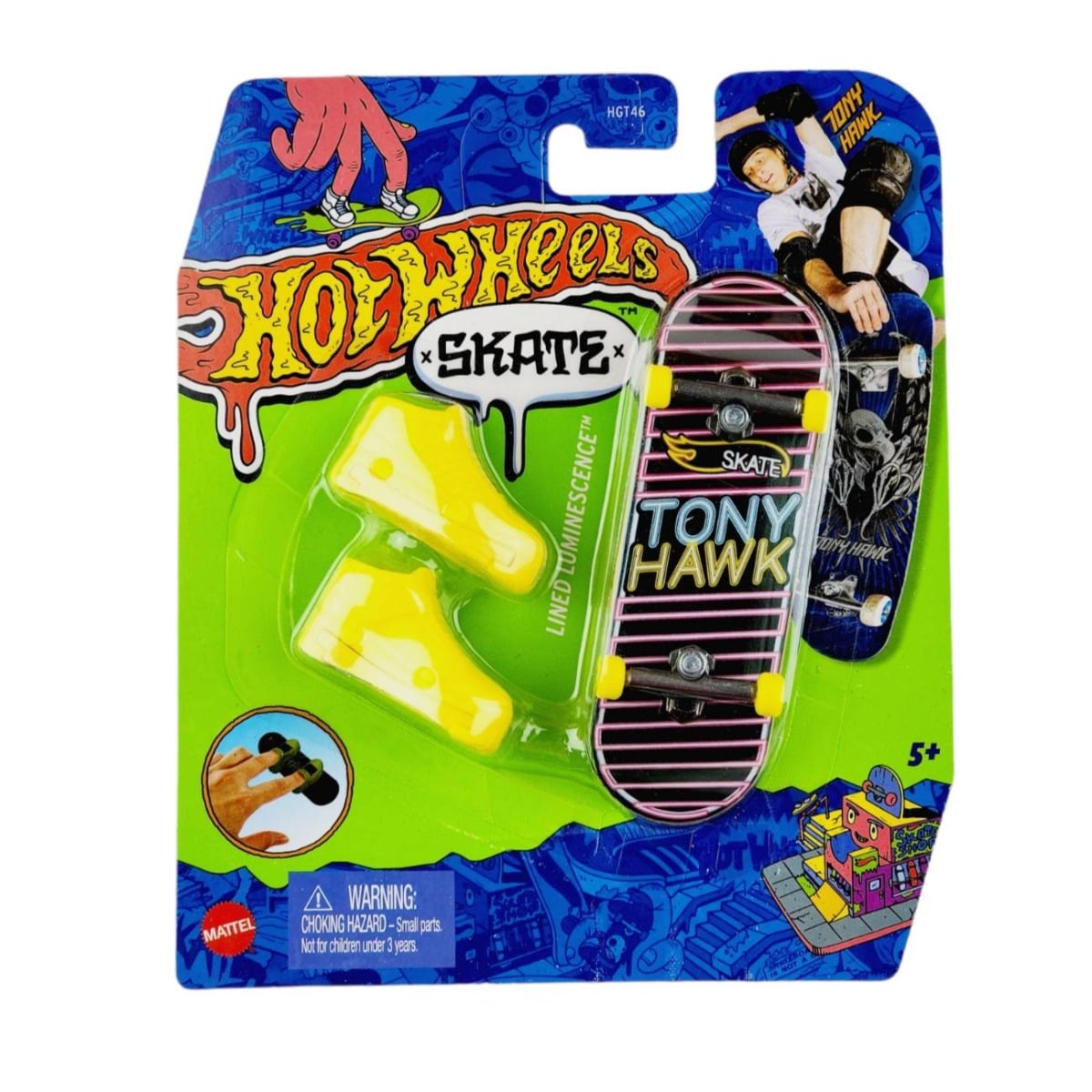 Set Skateboard Hot Wheels cu Pantofi | HNG33
