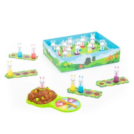 Pop Pop Bunny Hop - Joc Memorie Iepurași Educational Insights - imagine 4