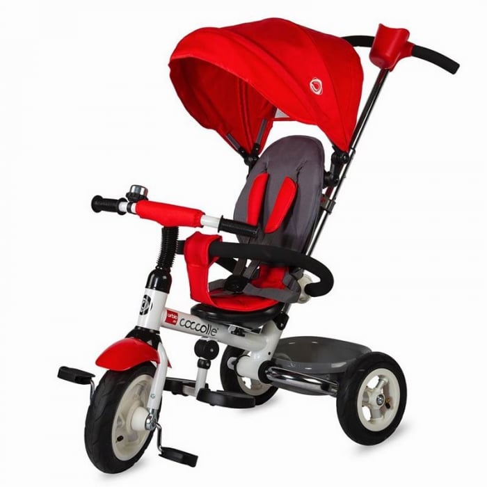 Tricicleta Pliabilă Coccolle Urbio Air Roșu