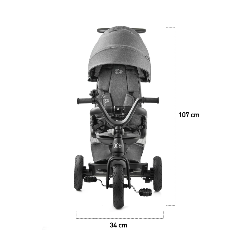 Kinderkraft Easytwist - Tricicleta cu șezut rotativ