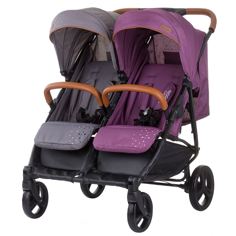 Carucior Gemeni Chipolino Passo Doble Lilac - imagine 6