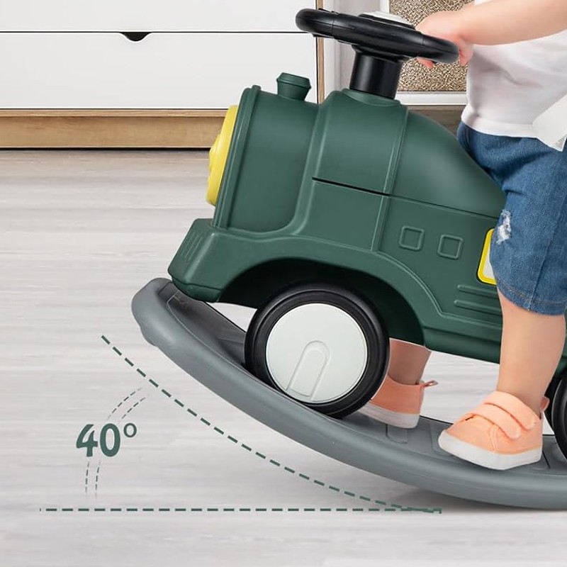 Tren balansoar 2in1 Procart | Jucarie multifuncțională - imagine 2