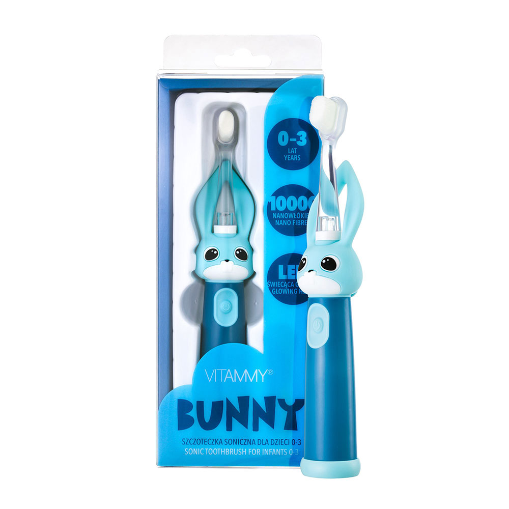 Periuță Electrică Vitammy Bunny Blue 0-3 Ani - imagine 7