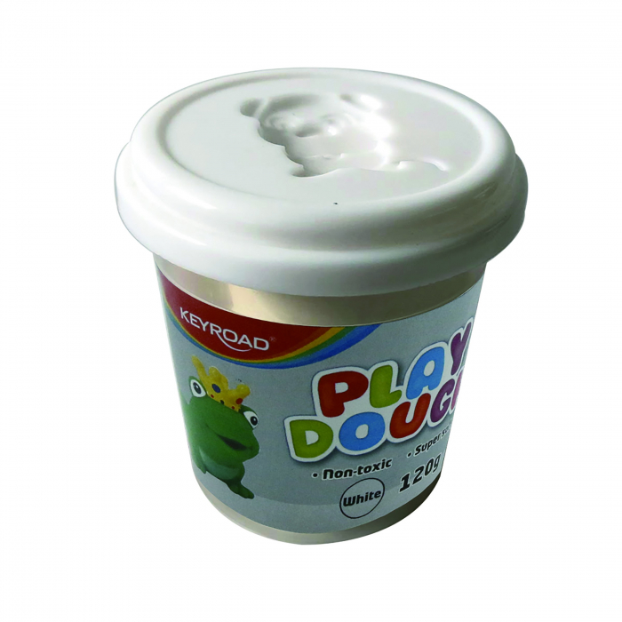 Plastilină Keyroad 120g Albă Modelaj Non-Toxică