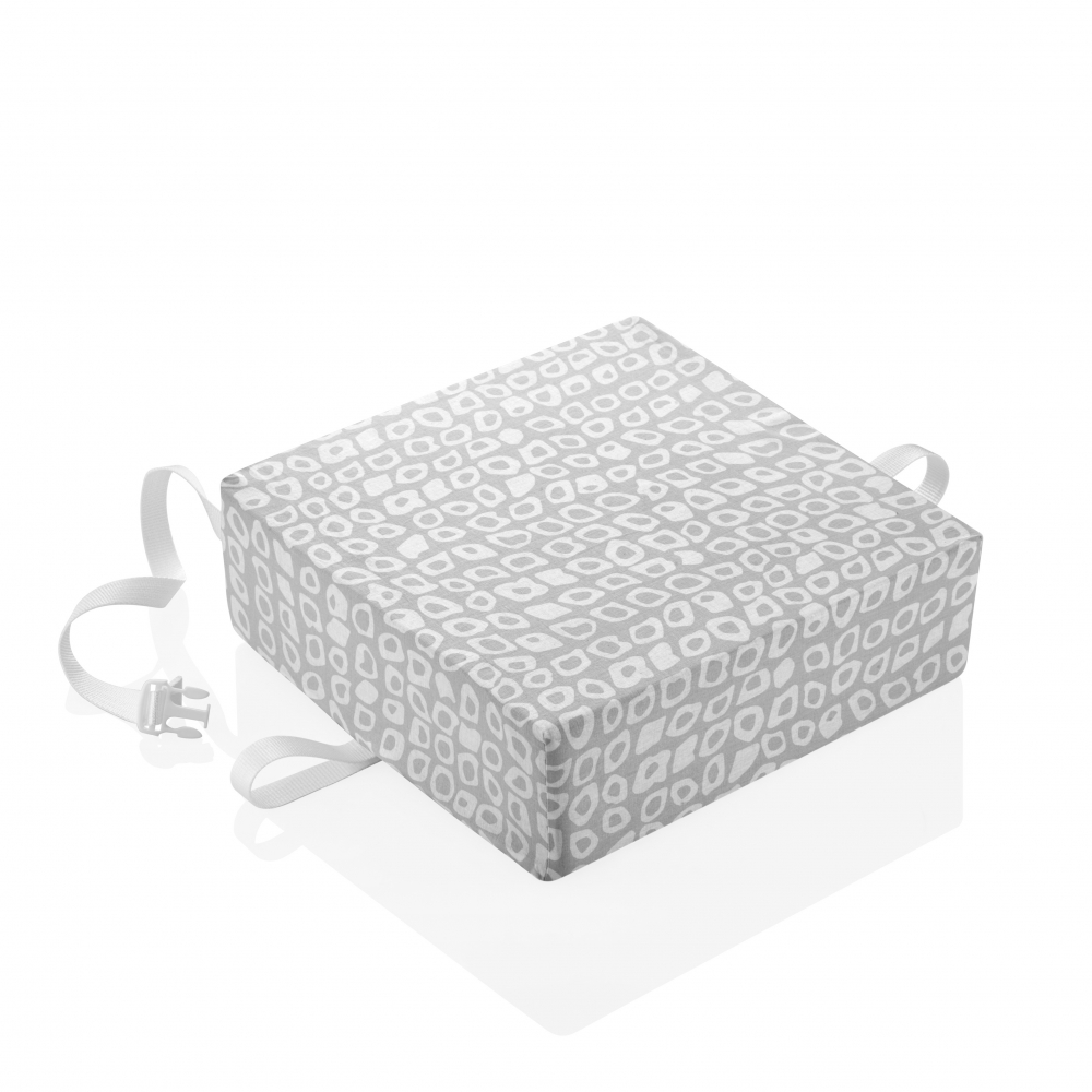 Pernuță Înălțător BabyJem Gri 32x32 cm