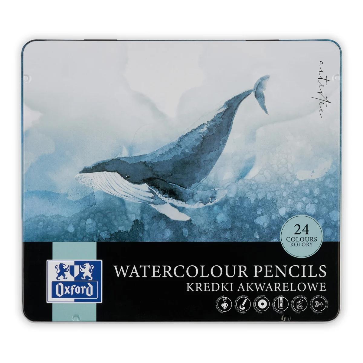 Set 24 Creioane Colorate Oxford Watercolour